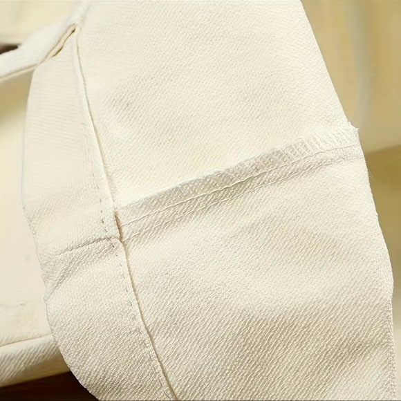 Taylor Swift Inspired "Reputation" Snake Pattern Reusable Canvas Tote Bag - Picture 3 of 4